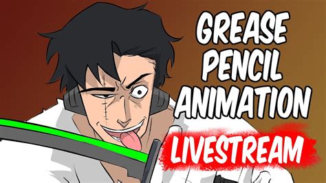 Creating An Animation Blender Grease Pencil Live Stream YouTube