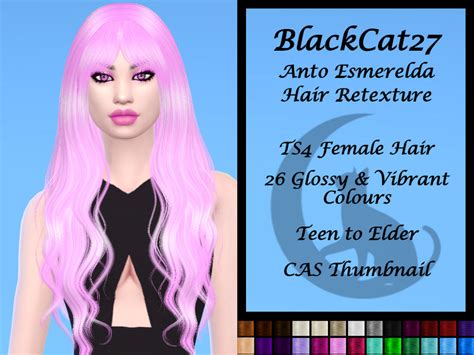 The Sims Resource Anto Esmerelda Hair Retexture Mesh Needed