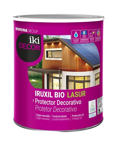 Protector al agua ecológico Iki Decor Iruxil Bio Lasur Ferretería