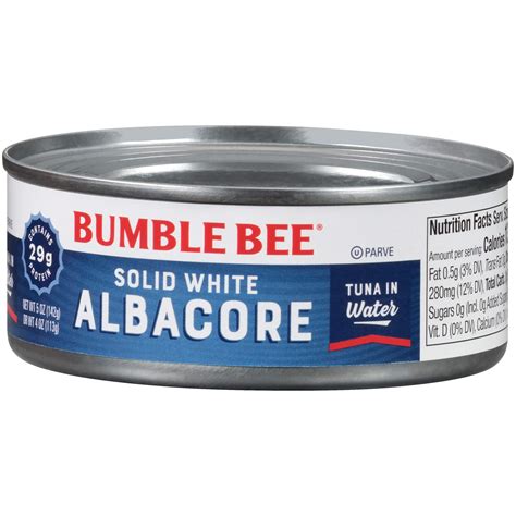 Buy Bumble Bee Solid White Albacore Tuna In Water 5 Oz Can Pack Of 24