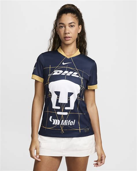 Pumas Unam 202425 Stadium Away Womens Nike Dri Fit Soccer Replica