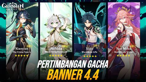 Bahas POSISI META Xianyun Nahida Yae Miko Xiao Banner 4 4 Genshin