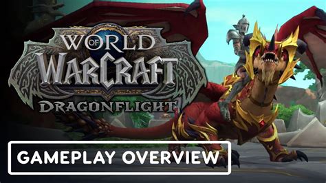 World Of Warcraft Dragonflight Official Dracthyr Evoker And Dragonriding Gameplay Overview