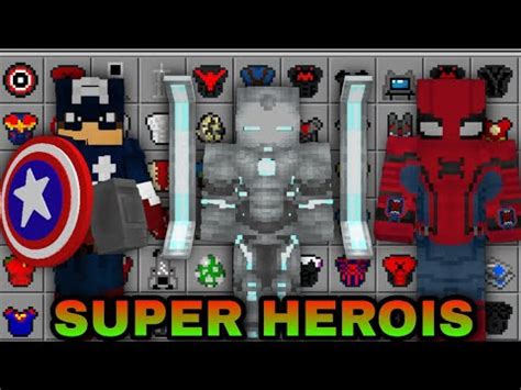 INCRIVEL NOVA ADDON MOD SUPER HEROIS EM HD MAIS DE 30 HEROIS