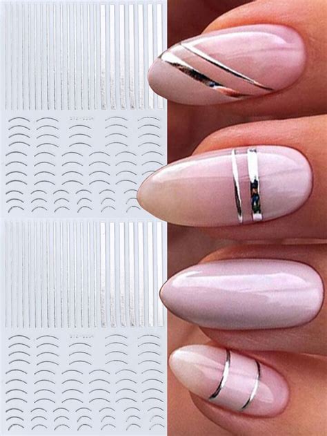 Simple Line Nail Designs