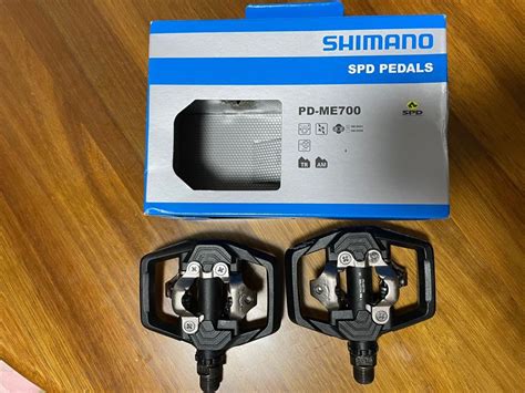 Shimano Spd Pedals Pd Me700 Sports Equipment Bicycles And Parts Parts