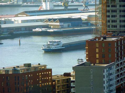 Port De Rotterdam Vu De La Tour Euromast