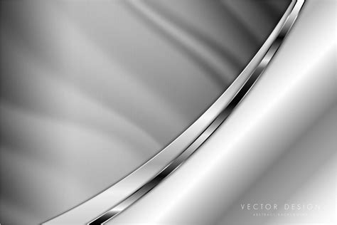 Modern Silver And Grey Metallic Background 1631027 Vector Art At Vecteezy