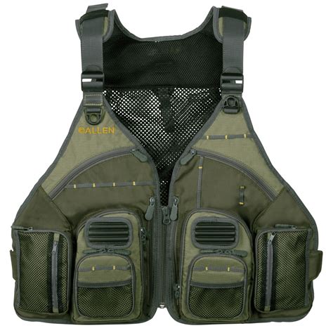 Allen Company Allen Company Big Horn Fly Fishing Vest Green