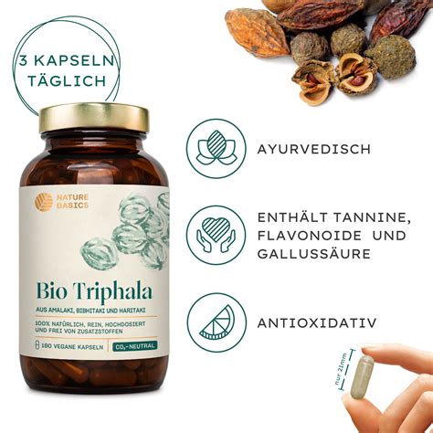 Nature Basics Bio Triphala 180 St Shop Apotheke