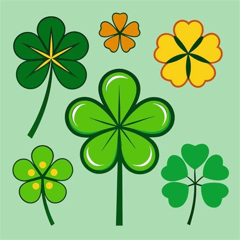 Shamrock Clip Art Vector Illustration Design Premium Ai Generated Vector