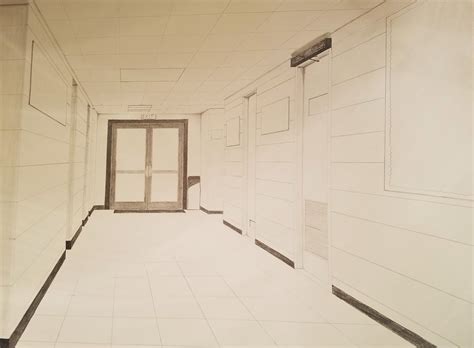 Hallway Perspective Brandi Yokos Portfolio Site
