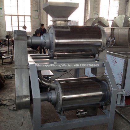 Mango Puree Extractor Machine Kg Hour Industrial Stainless