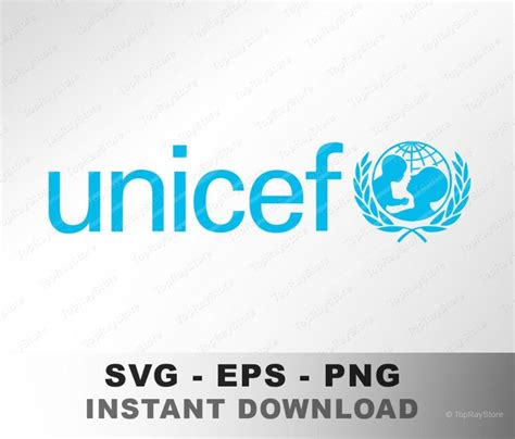 Unicef Logo SVG, Eps, Png. Instant Download - Etsy