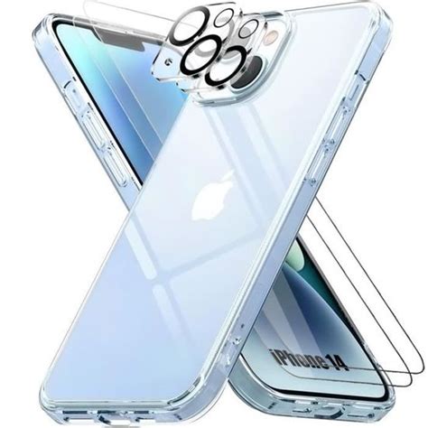 Coque Silicone Pour Iphone Verres Tremp S Et