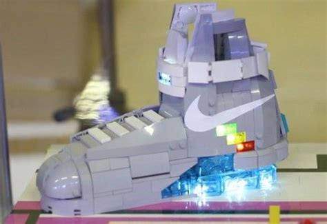 Stroke Urban Art Fair 2011 The Lego Nike Mag Hill Valley Nike Mag