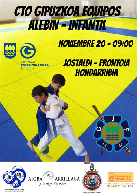 Cto Gipuzkoa Alev N Infantil Equipos Federaci N Guipuzcoana De Judo