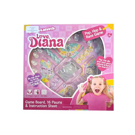 Love Diana Pop Up Game