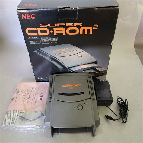 全体的に状態が悪いNEC PCエンジン SUPER CD ROM2 PI CD1 本体 外箱付 ジャンクの落札情報詳細 ヤフオク落札