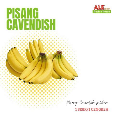 Jual Pisang Cavendish, pisang Cavendish fresh 1 sisir | Shopee Indonesia