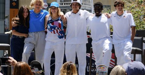 First-ever US Olympic skateboarding team unveiled, rolling toward Tokyo