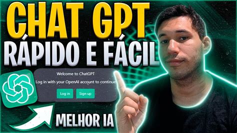 Como Acessar O Chat Gpt R Pido E F Cil Youtube