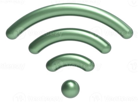 Wifi icon isolated on transparent background. 11459305 PNG