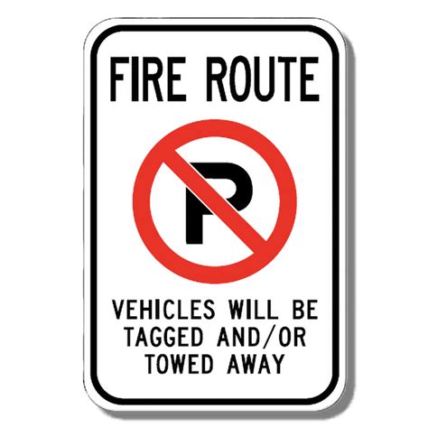 Sfr 23 No Parking Fire Route