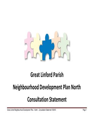 Fillable Online Great Linford Parish Neighbourhood Development Plan