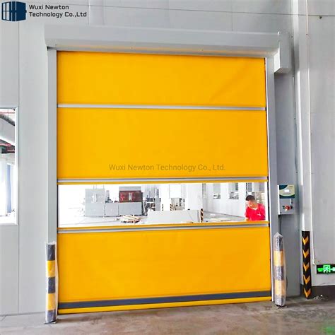 Pvc Rapid Roll Fast Automatic High Speed Roller Door China High Speed