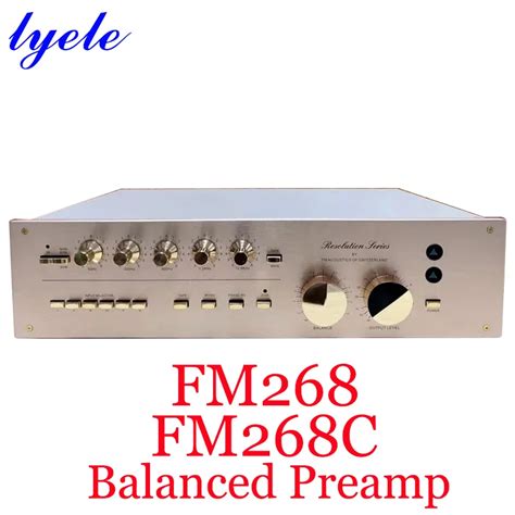 Lyele Audio Fm Fm C Sound Preamplifier Linearized Eq Balanced