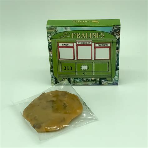 New Orleans Candy Streetcar Praline Royal Praline Company