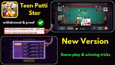 Teen Patti Star New Version Signup Bonus 500Rs Ll Teen Patti Star Game