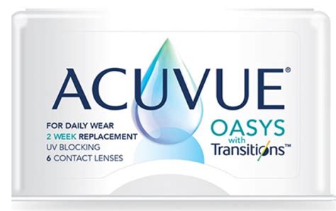 Acuvue Oasys With Transitions Contact Lenses Best Price