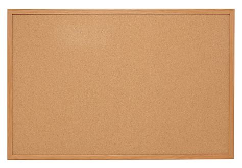 Quartet Natural Cork Bulletin Board 48 X 36 Wood Frame With Oak Finish Odp Business Solutions