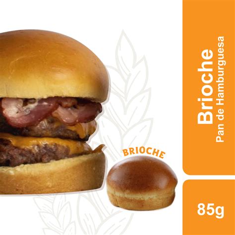 Pan De Hamburguesa Brioche Comprar En Btdvirtual