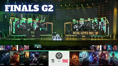 Rng Vs T Game Grand Finals Lol Msi T Vs Royal Never Give