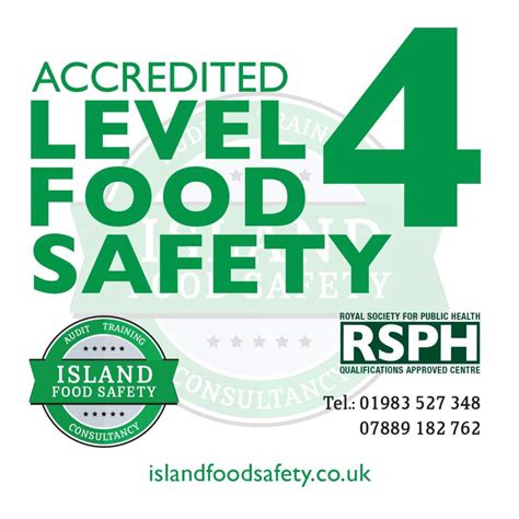 Level 4 Award In Managing Food Safety And Hygiene Catering Training Courses Island Food Safety