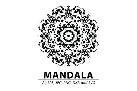 Mandala By Red Sugar Design Thehungryjpeg