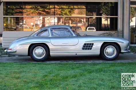 1954 Mercedes-Benz 300SL Gullwing. RKM Auctions - crankandpiston.com