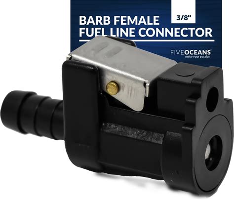 Five Oceans 3 8 Inch Barb Female Fuel Line Quick Connector For Yamaha Mercury