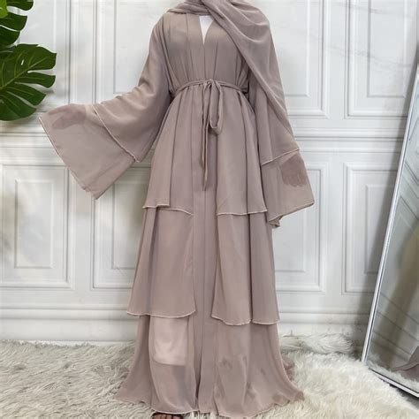 Jual Zaafashion Abaya Outer Layer Vol Abaya Dubai Layer Gamis