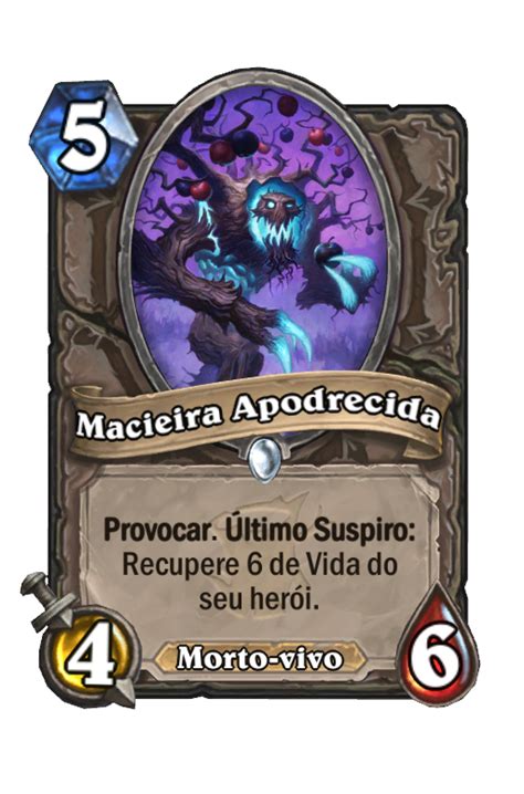 Macieira Apodrecida Bosque Das Bruxas Hearthstone Card Hsreplay Net