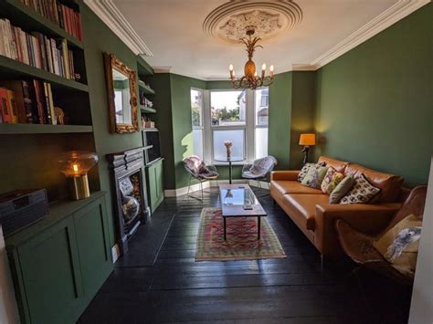 Now And Then Of Our Living Room In A Small Victorian Terrace Bristol