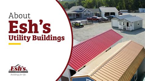 About Eshs Utility Buildings Sheds Garages And Prefab Buildings In