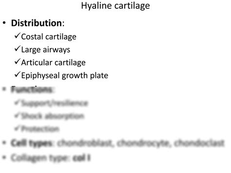 Solution Lecture 6 Cartilage And Bone Histology Studypool