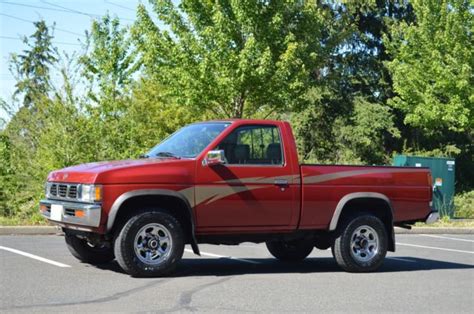 1 Owner 1994 Nissan Pickup Xe Single Cab 4x4 Ac Only 18671 Orig Miles