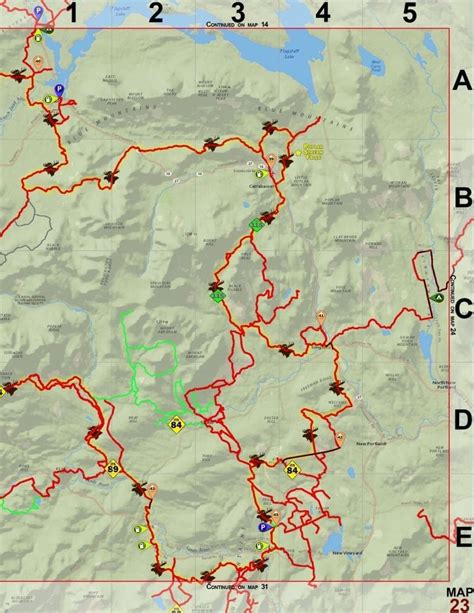 Maine Atv Trail Map Atlas Untamed Mainer