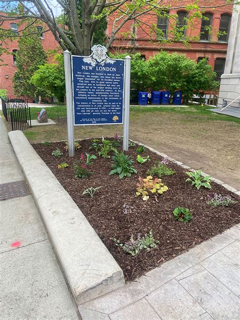 City Hall Garden New London Beautification Committee