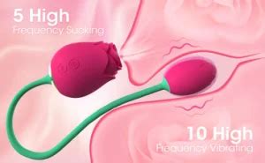 Sucking Vibrator Rose Flower Sex Toy Rose Vibrator And Sucking